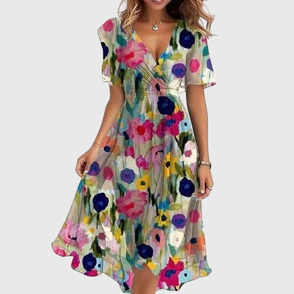 Victoria | Chic Midi Dress