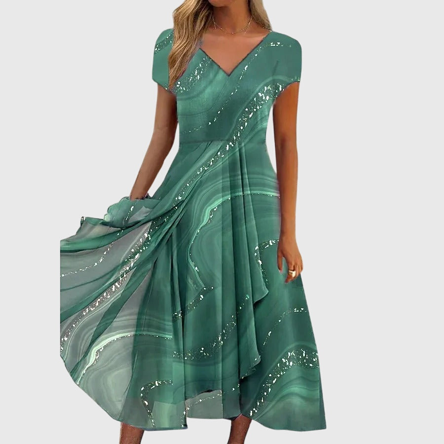 Victoria | Flowing Midi Dress