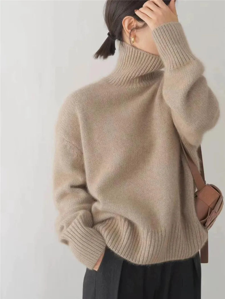 Victoria | High-Collar Sweater