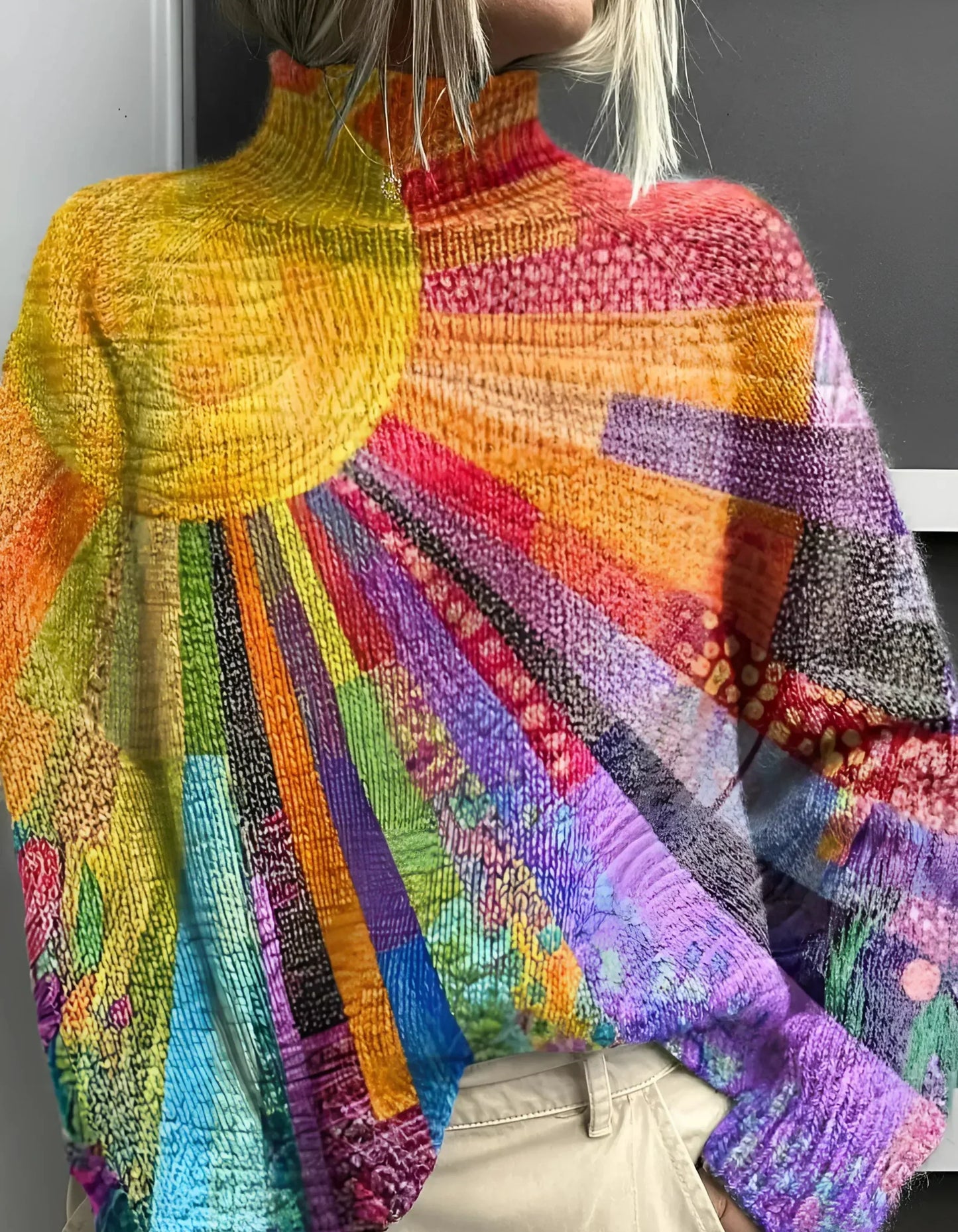 Ada | Colorful Colsweater