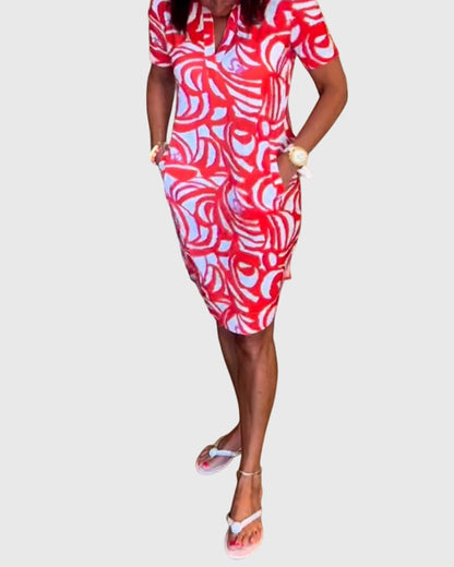 Victoria | Flattering Avenue Walk Dress