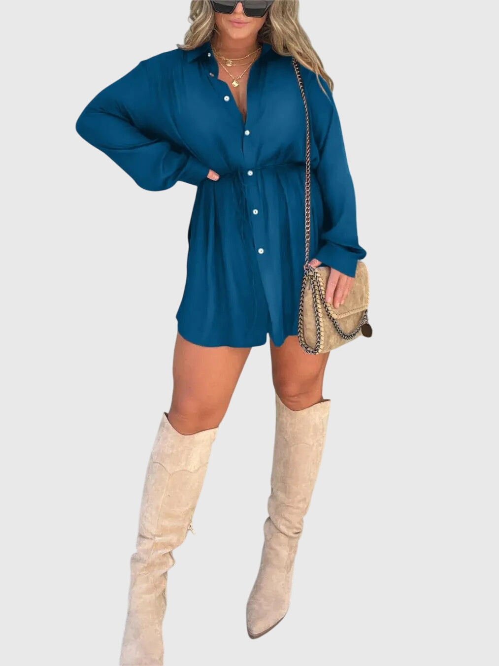 Victoria | Elegant Romper Dress