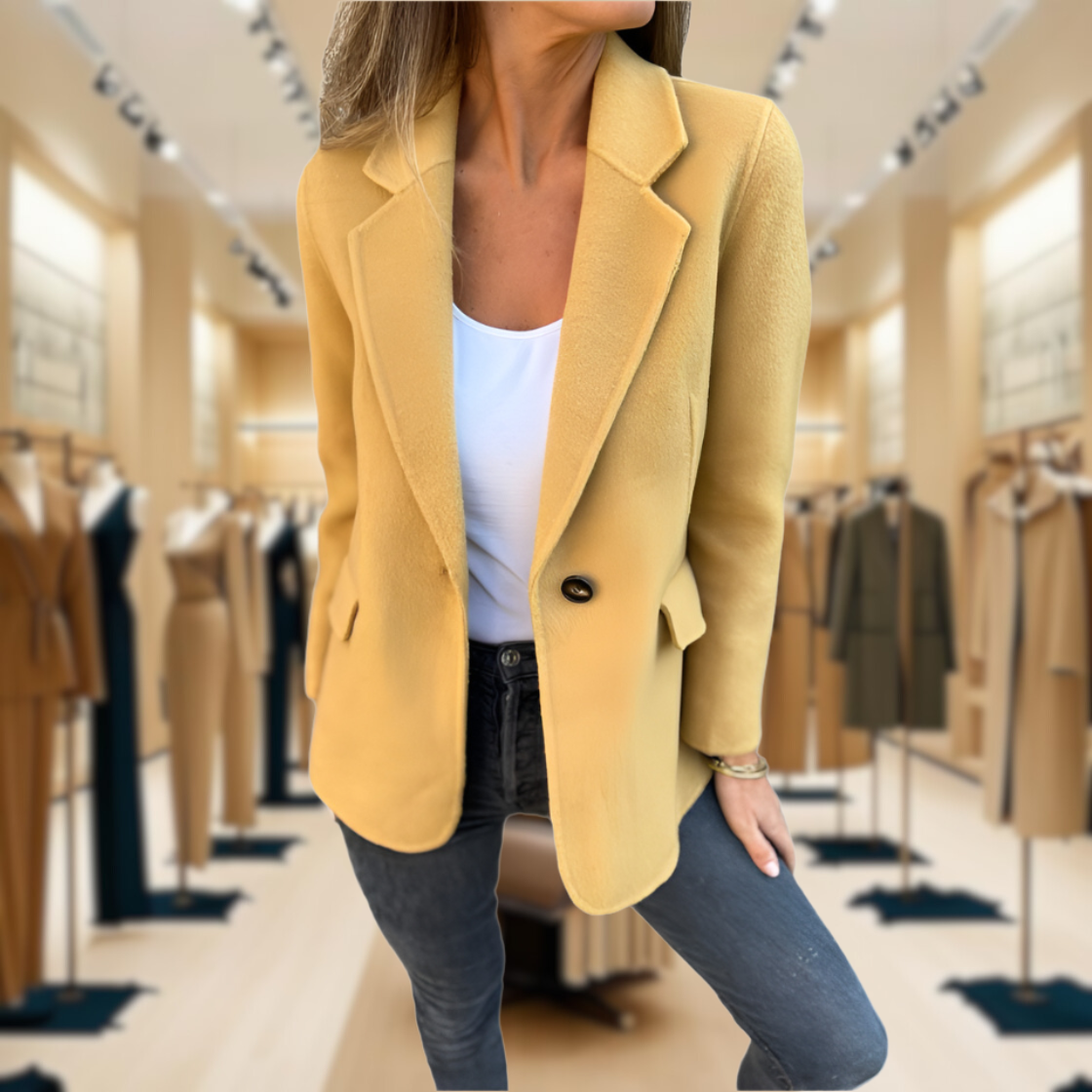 Victoria | Casual Woolen Blazer