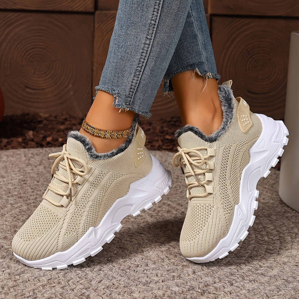 Victoria | Cosy Step Winter Sneakers