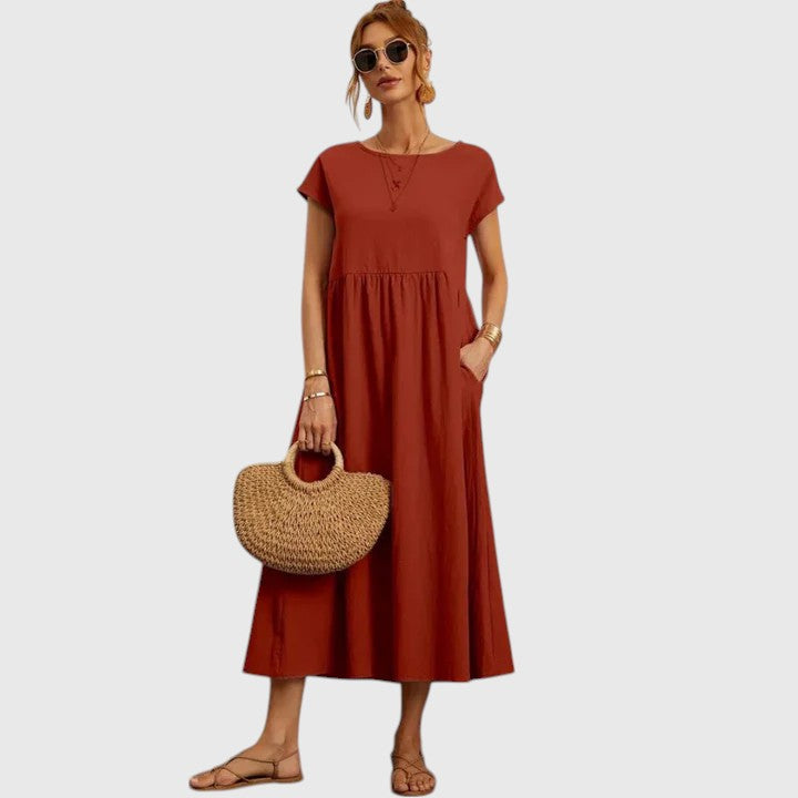 Victoria | Comfortable Midi Dress