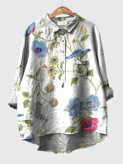 Victoria | Floral Print Blouse