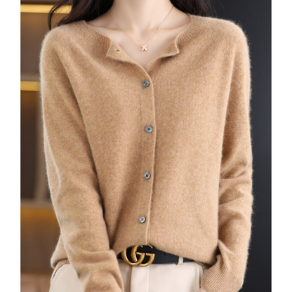 Victoria | Pure Merino Wool Women’s Crew-Neck Knitted Jumper