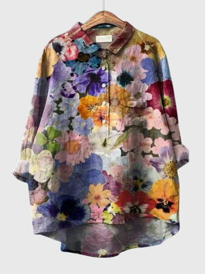 Victoria | Floral Print Blouse