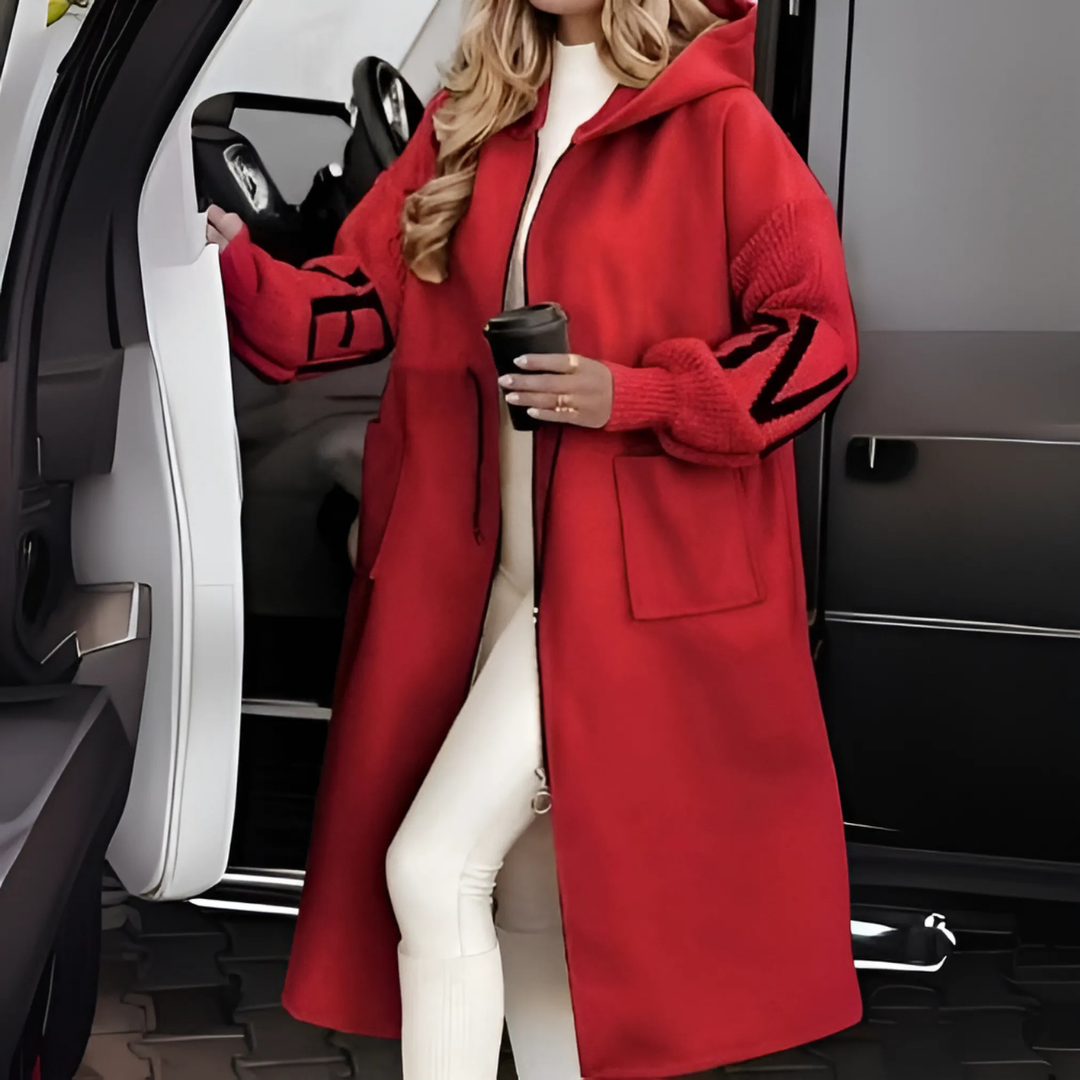 Victoria | Elegant Hooded Coatigan