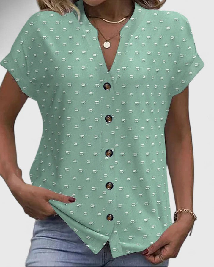 Victoria | Comfortable V-Neck Shirt