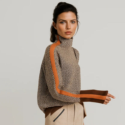 Elin | High-Neck Sweater