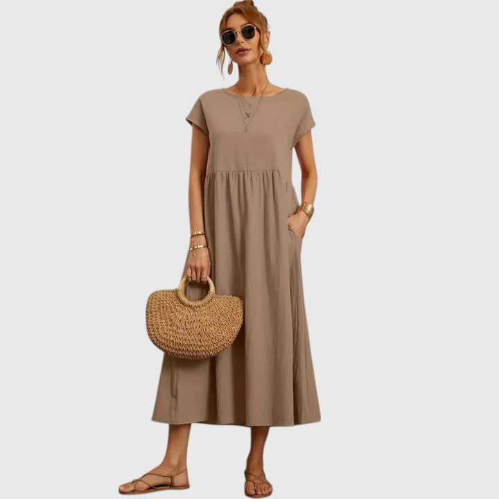 Victoria | Comfortable Midi Dress