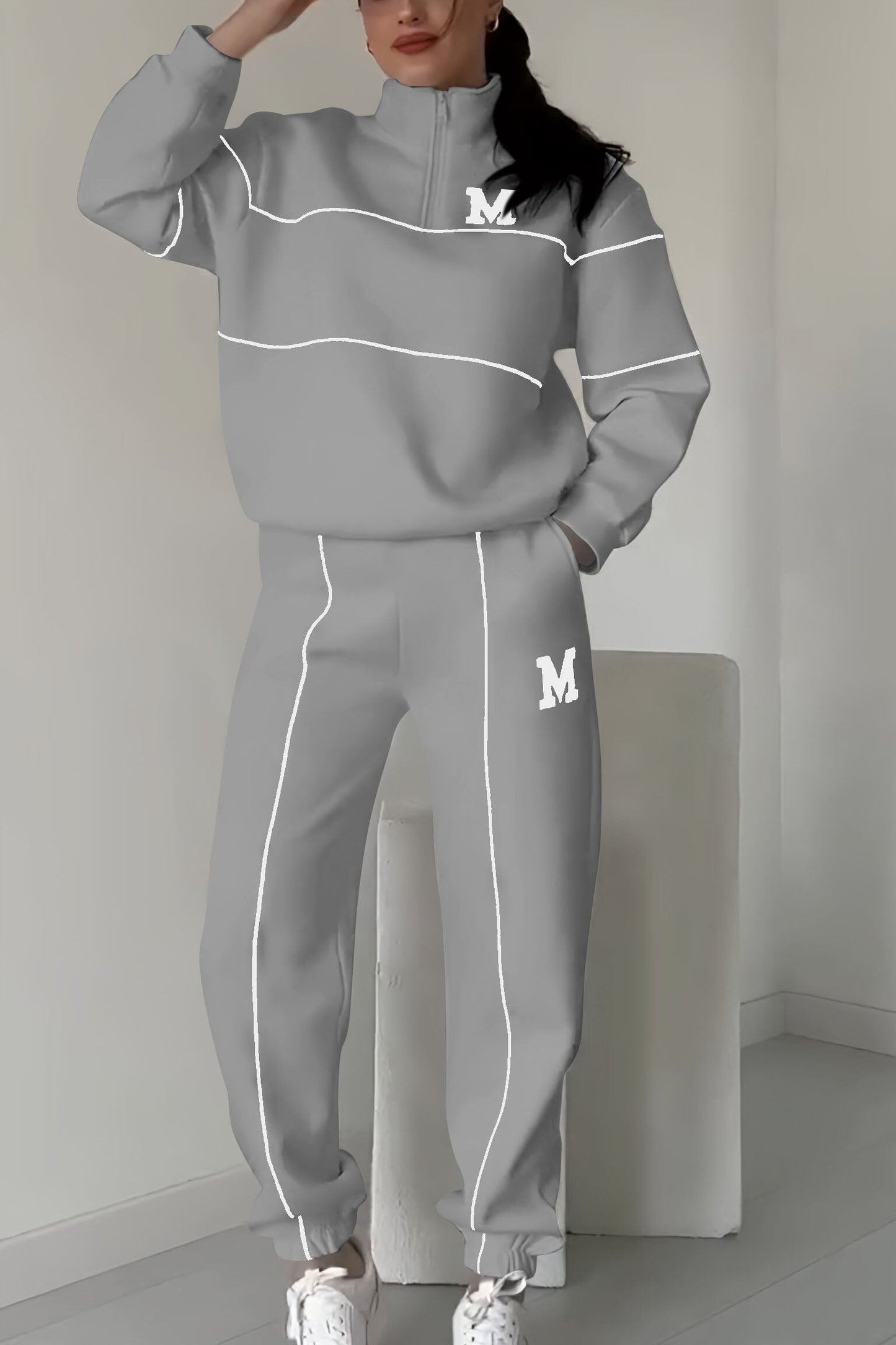 Victoria | Comfortable Sweater and Trousers Set