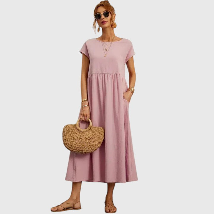 Victoria | Comfortable Midi Dress