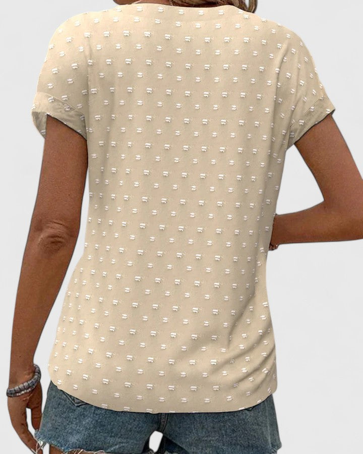 Victoria | Comfortable V-Neck Shirt