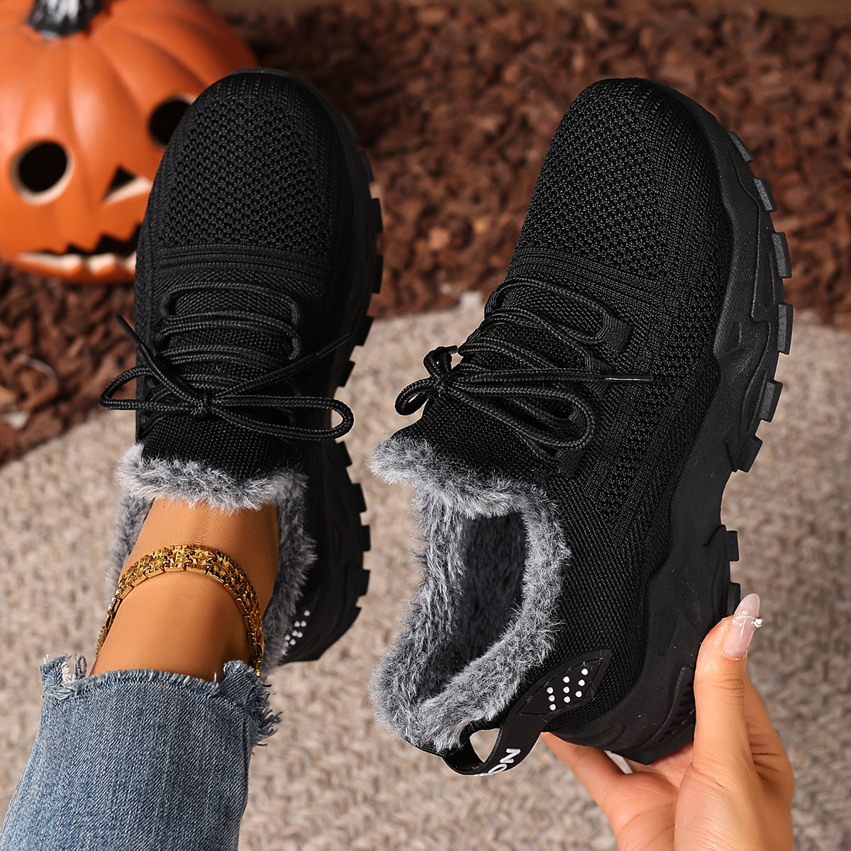 Victoria | Cosy Step Winter Sneakers