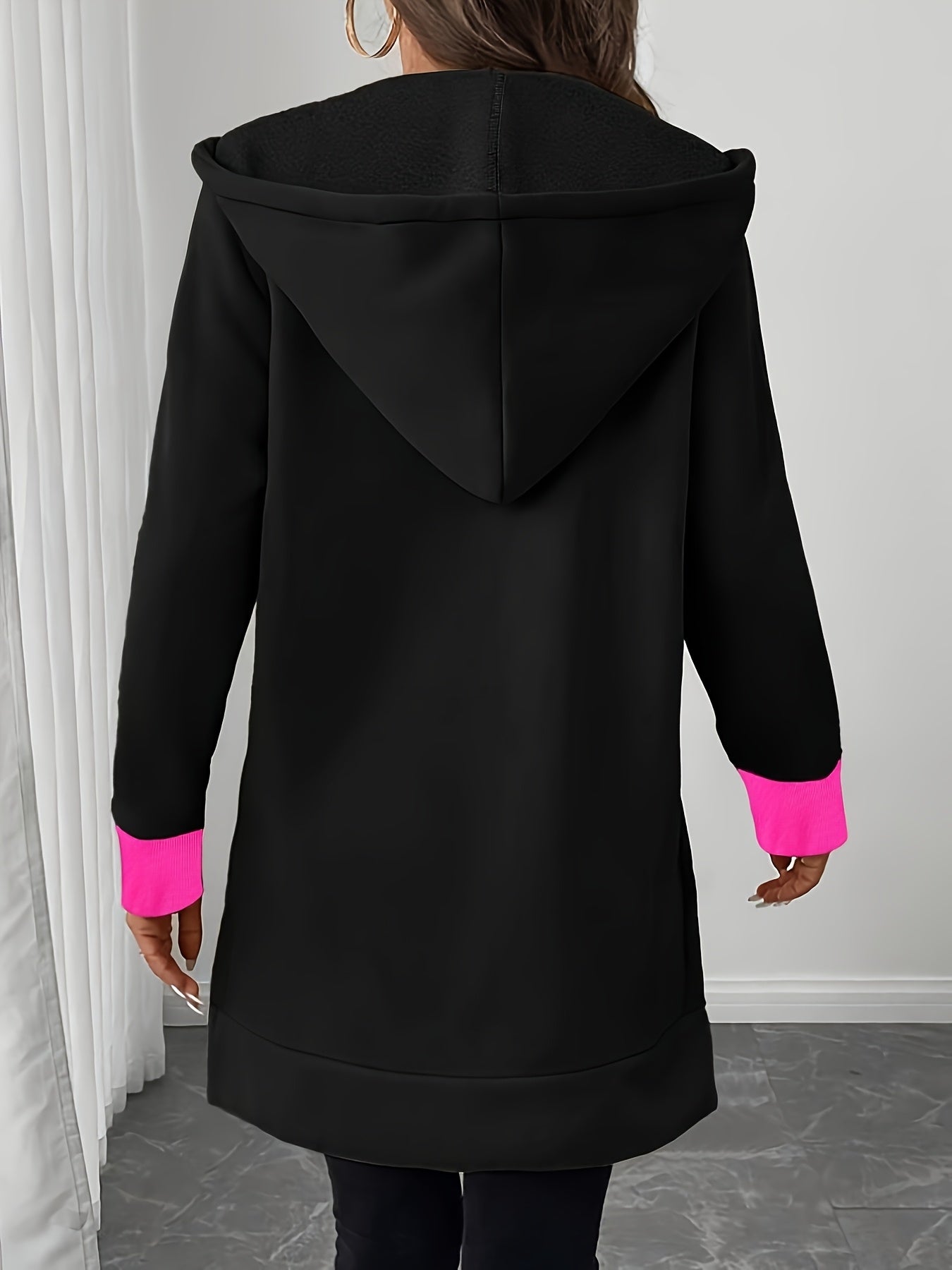 Victoria | Elegant Longline Hoodie
