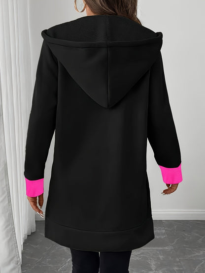 Victoria | Elegant Longline Hoodie