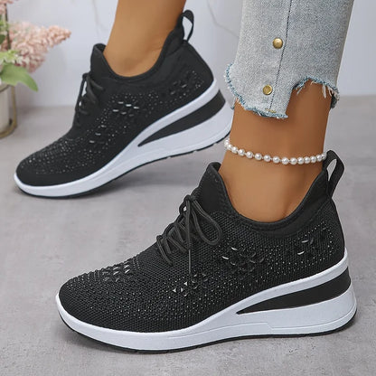 Kylie | Lightweight Lace Up Sneakers