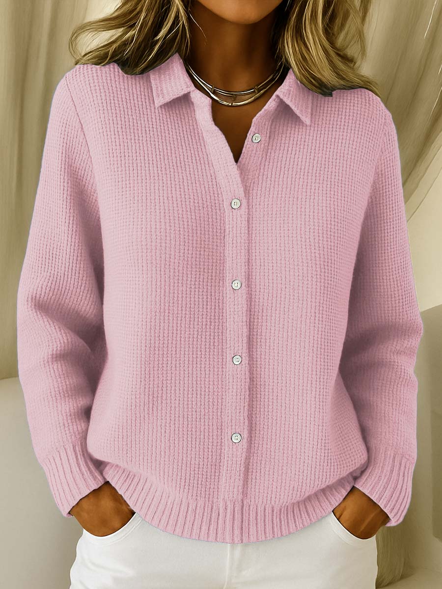 Aurora | Classic Knit Button Cardigan