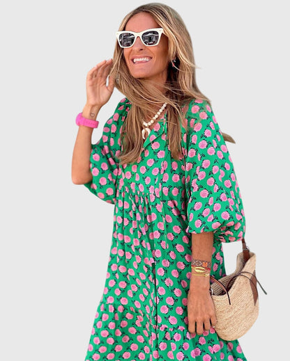Victoria | Boho Maxi Dress