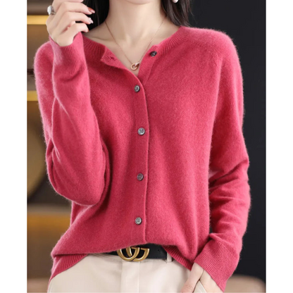 Victoria | Pure Merino Wool Women’s Crew-Neck Knitted Jumper