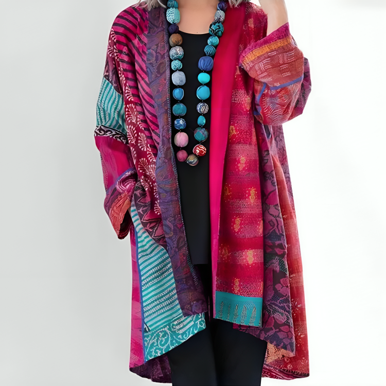 Victoria | Bohemian Print Cardigan