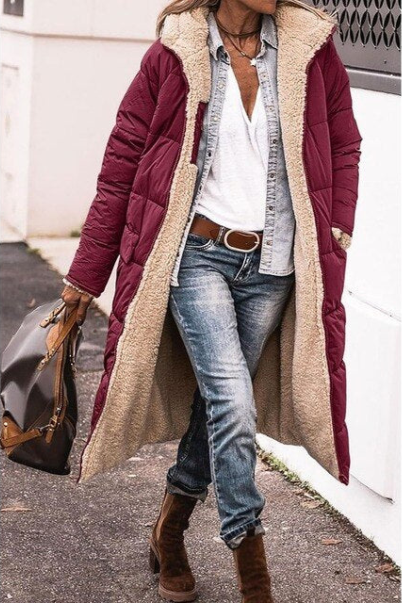 Victoria | 2-in-1 Reversible Winter Coat