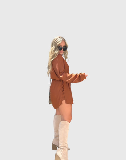 Victoria | Elegant Romper Dress