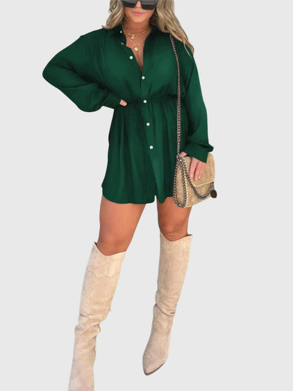 Victoria | Elegant Romper Dress