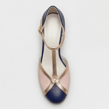 Tazariah | Women's T-Strap Block Heel Sandals