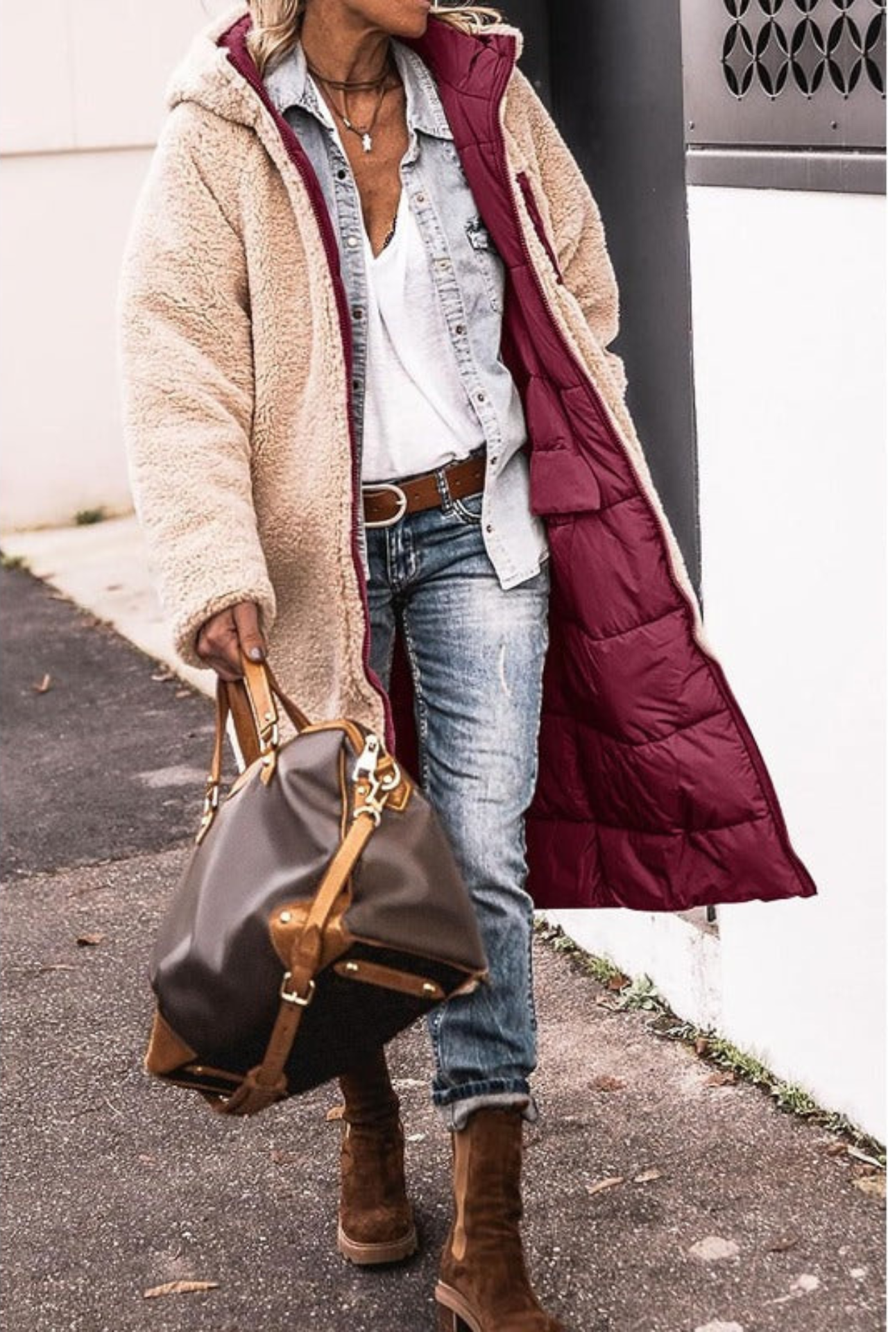 Victoria | 2-in-1 Reversible Winter Coat