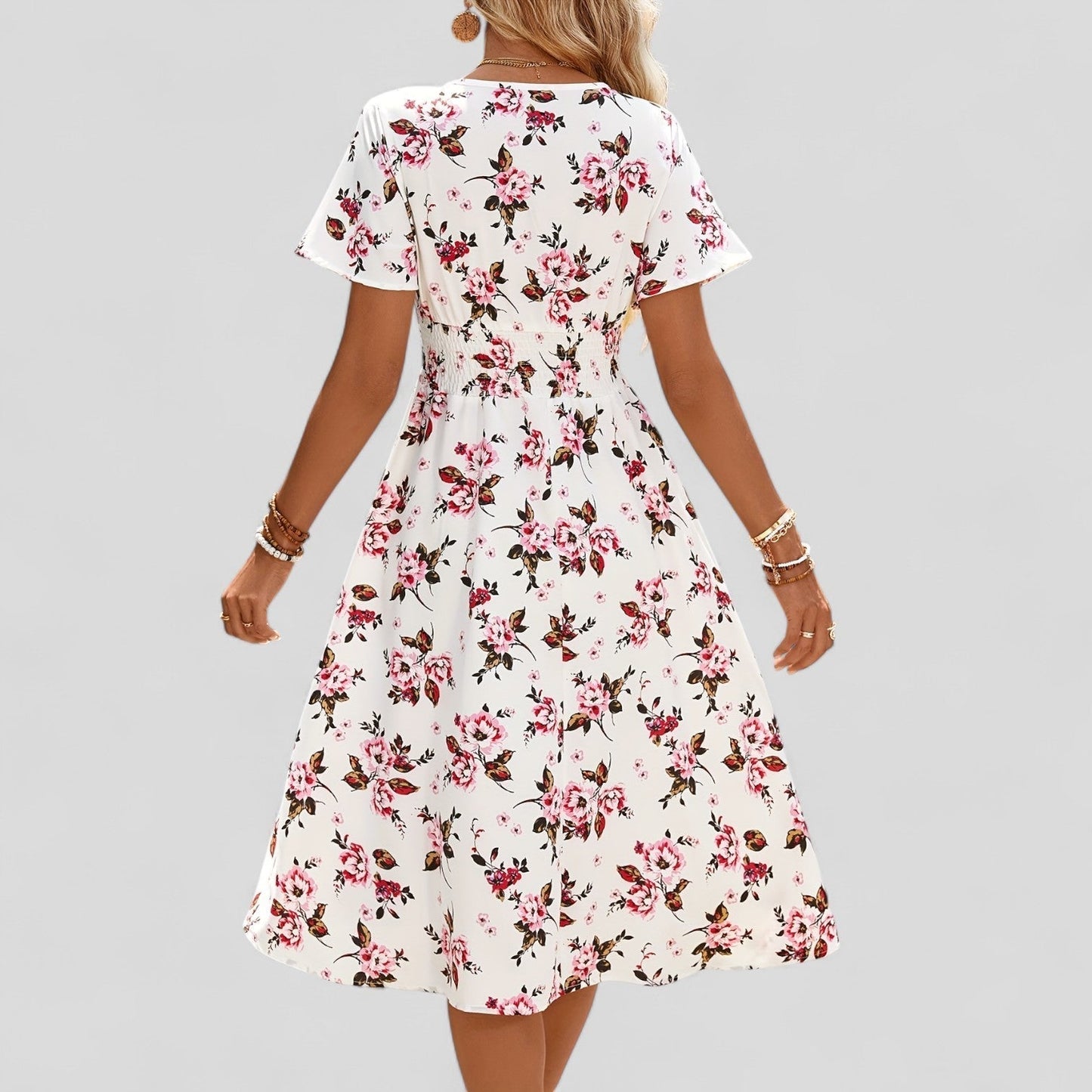 Victoria | Comfortable Summer Midi Dress