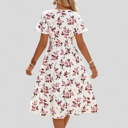 Victoria | Comfortable Summer Midi Dress