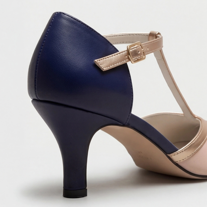 Tazariah | Women's T-Strap Block Heel Sandals
