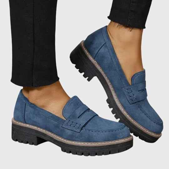 Victoria | Timeless Suede Loafers