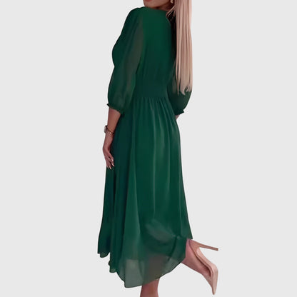 Victoria | Lightweight Silky Chiffon Dress