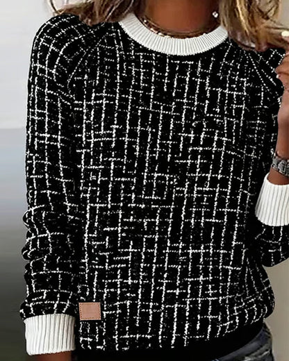Liv® | Casual Checked Sweater