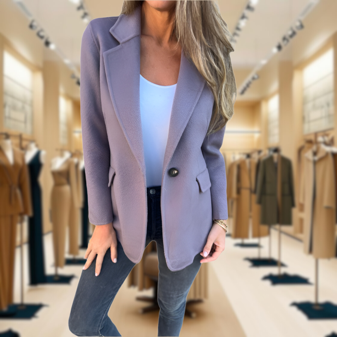 Victoria | Casual Woolen Blazer