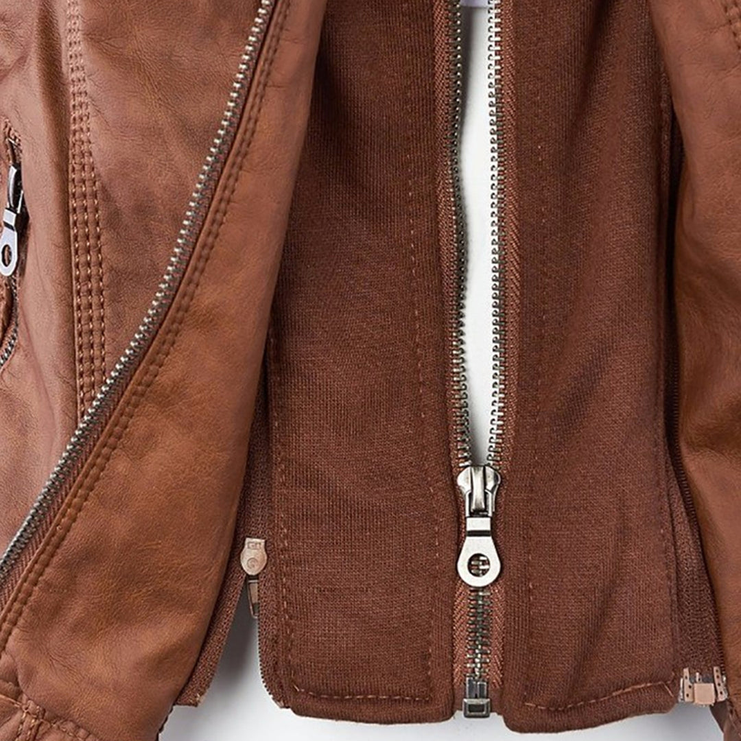Victoria | Bold and Stylish Leather Jacket