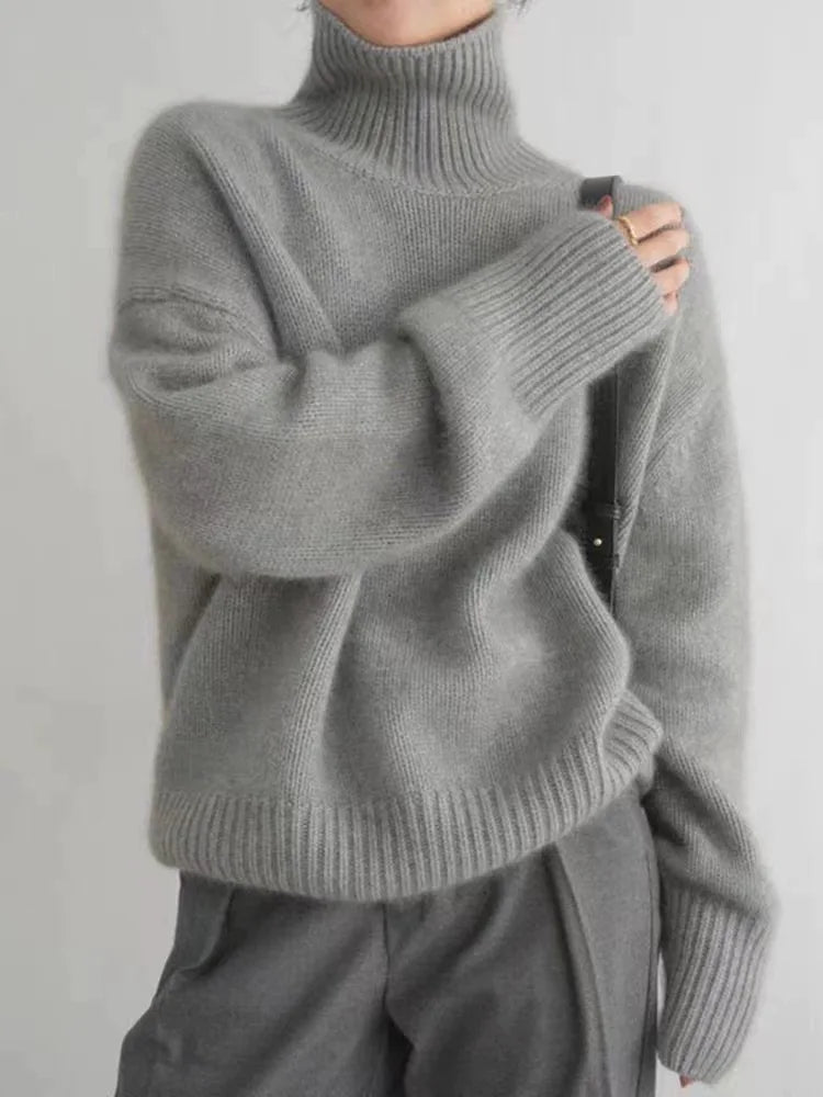 Victoria | High-Collar Sweater