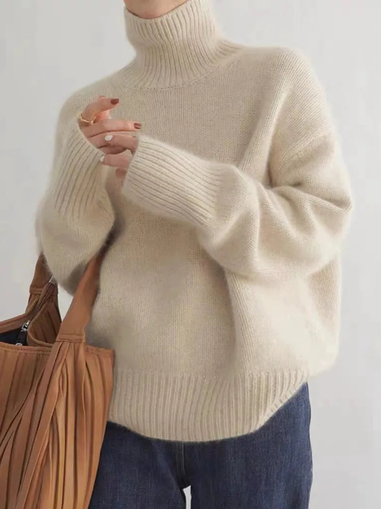 Victoria | High-Collar Sweater