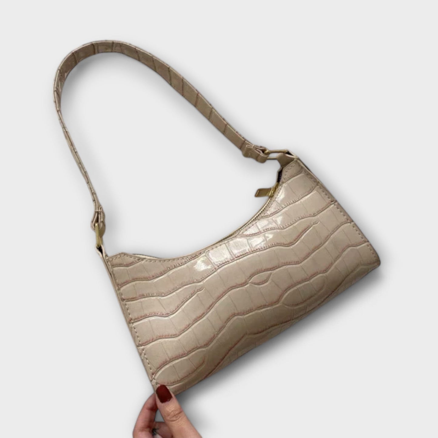 Victoria | Shiny Leather Bag