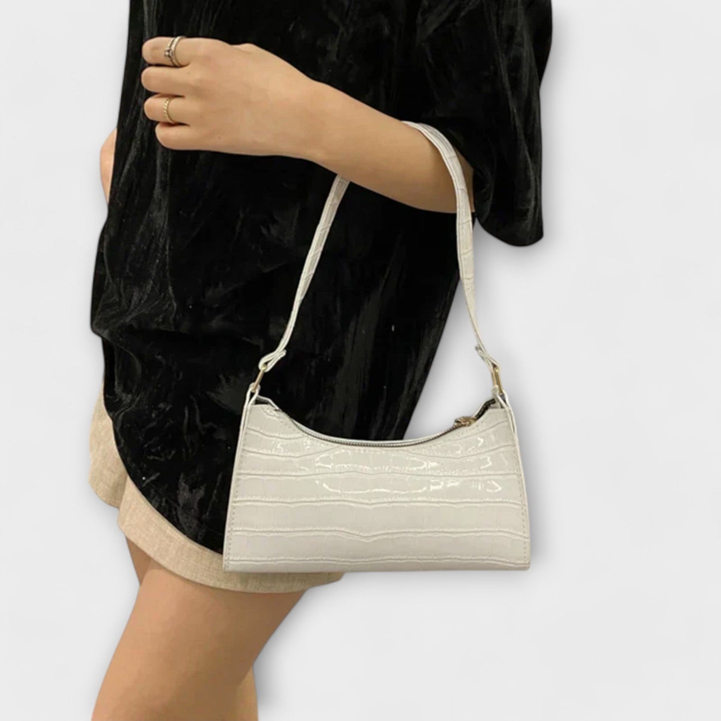 Victoria | Shiny Leather Bag