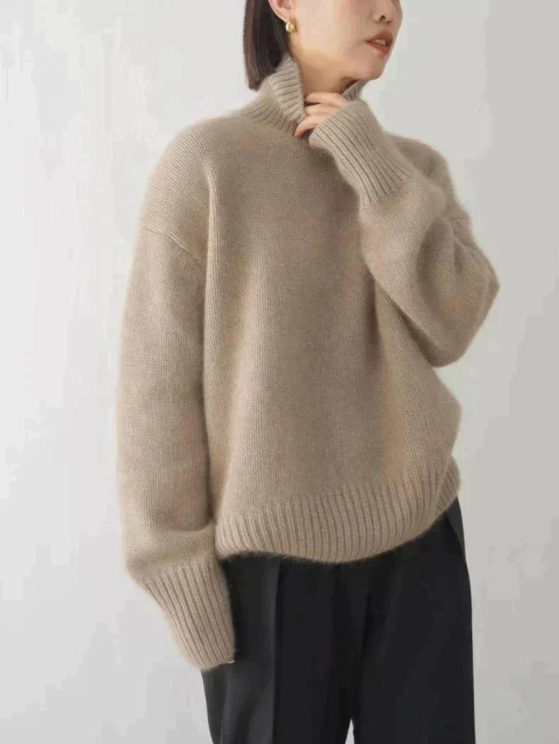 Victoria | High-Collar Sweater