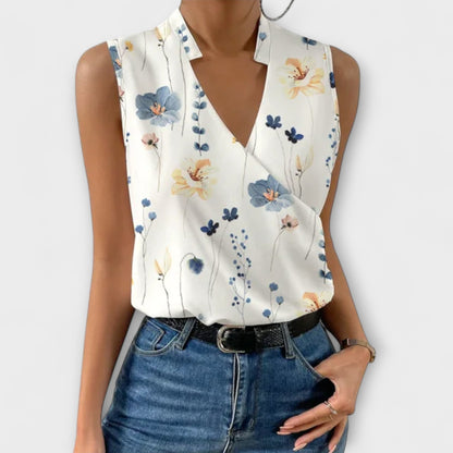 Victoria | Sophisticated V-neck Top
