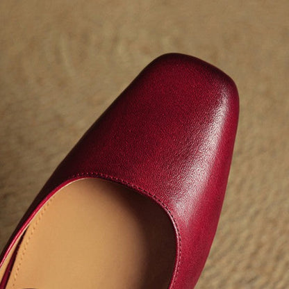Meyra Leather Mules