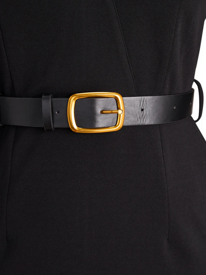 Gwen Elegance Belted Dress