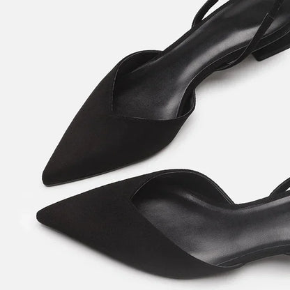 Grace | Low Heel Slingback Shoes