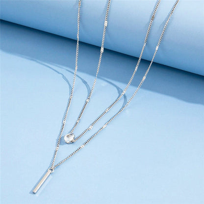 Victoria | Vintage Necklace Set with Gold Pendant